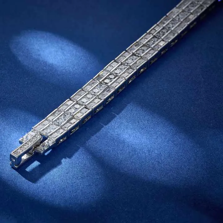 سوار تنس عتيق للنساء - Vintage Tennis Bracelet for Women