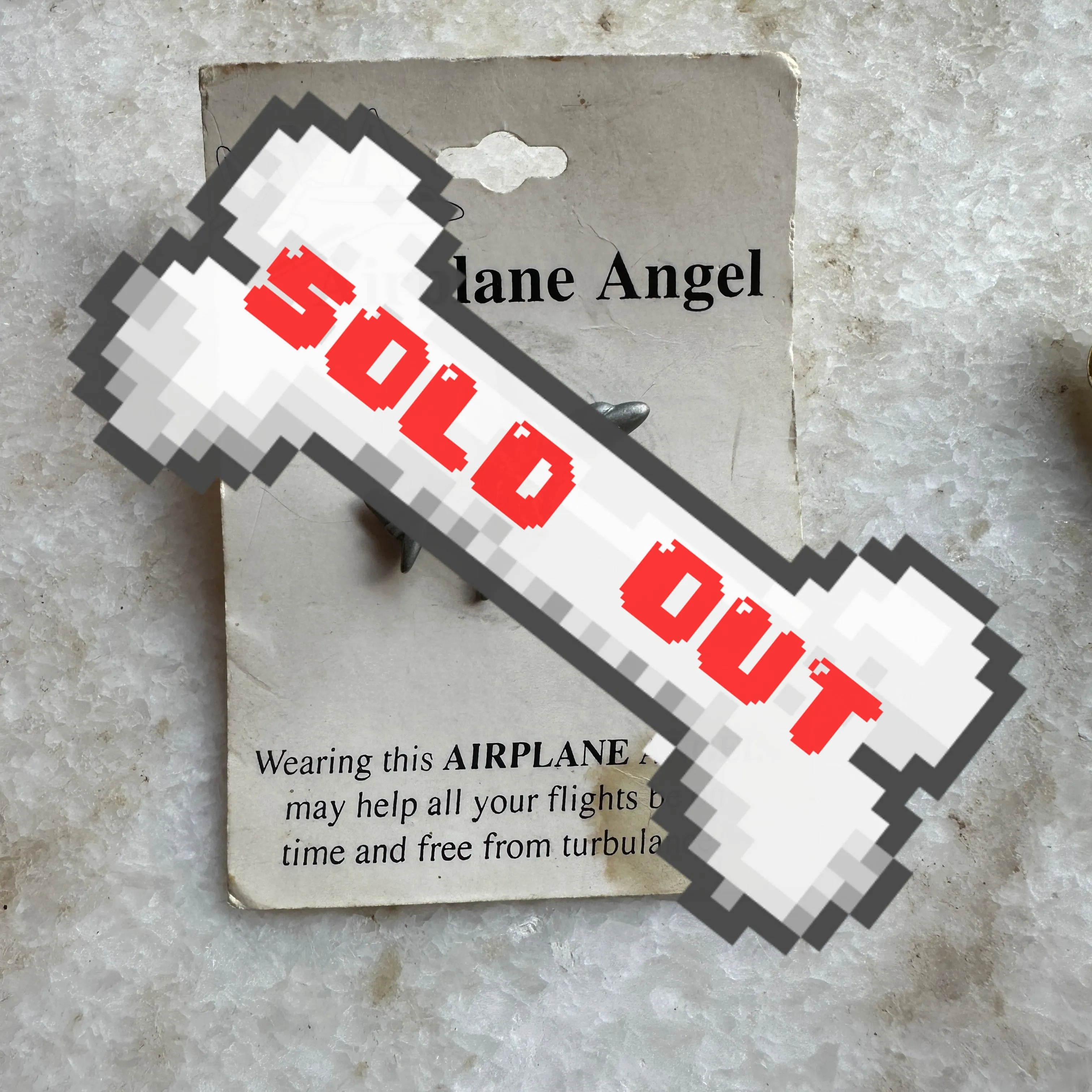 airplane brooch/pin bundle