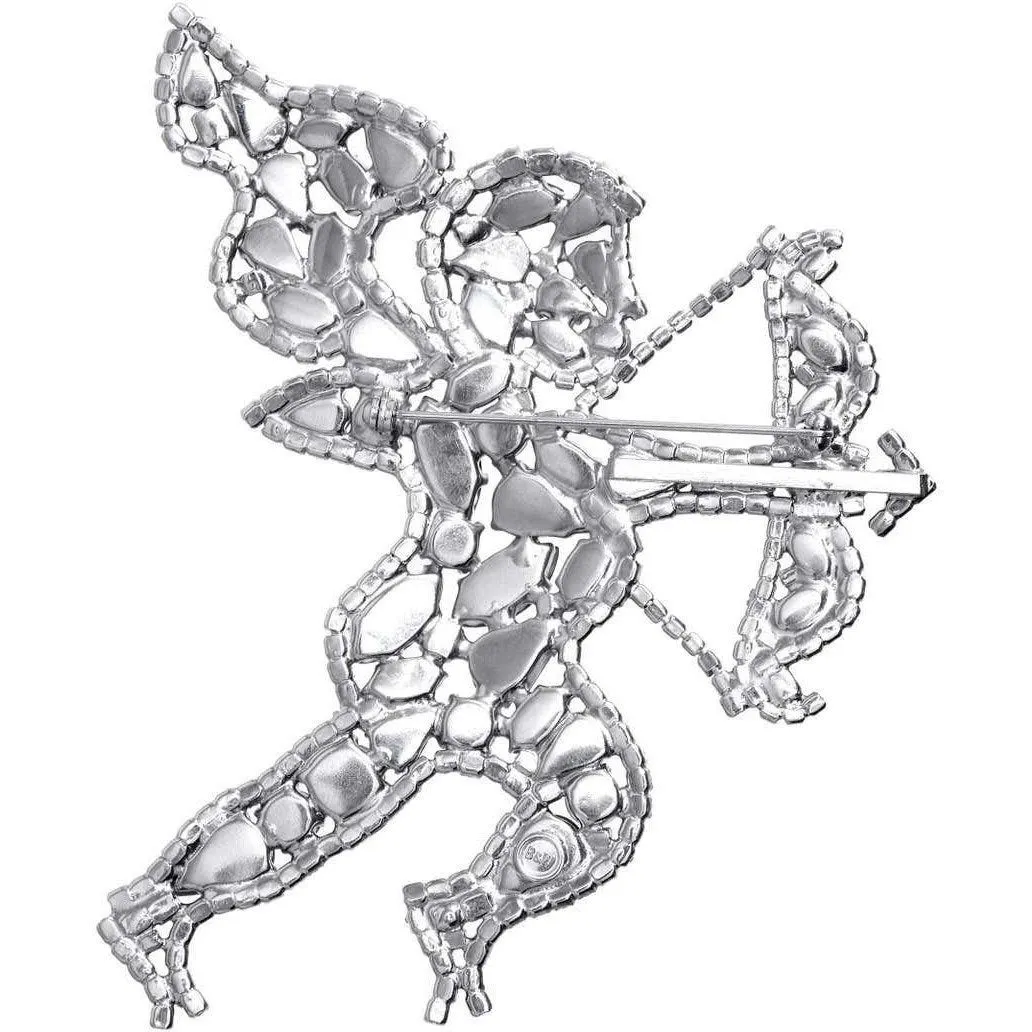 ARCHIVE - 1980s Giant Butler & Wilson Aurora Borealis Cupid Brooch