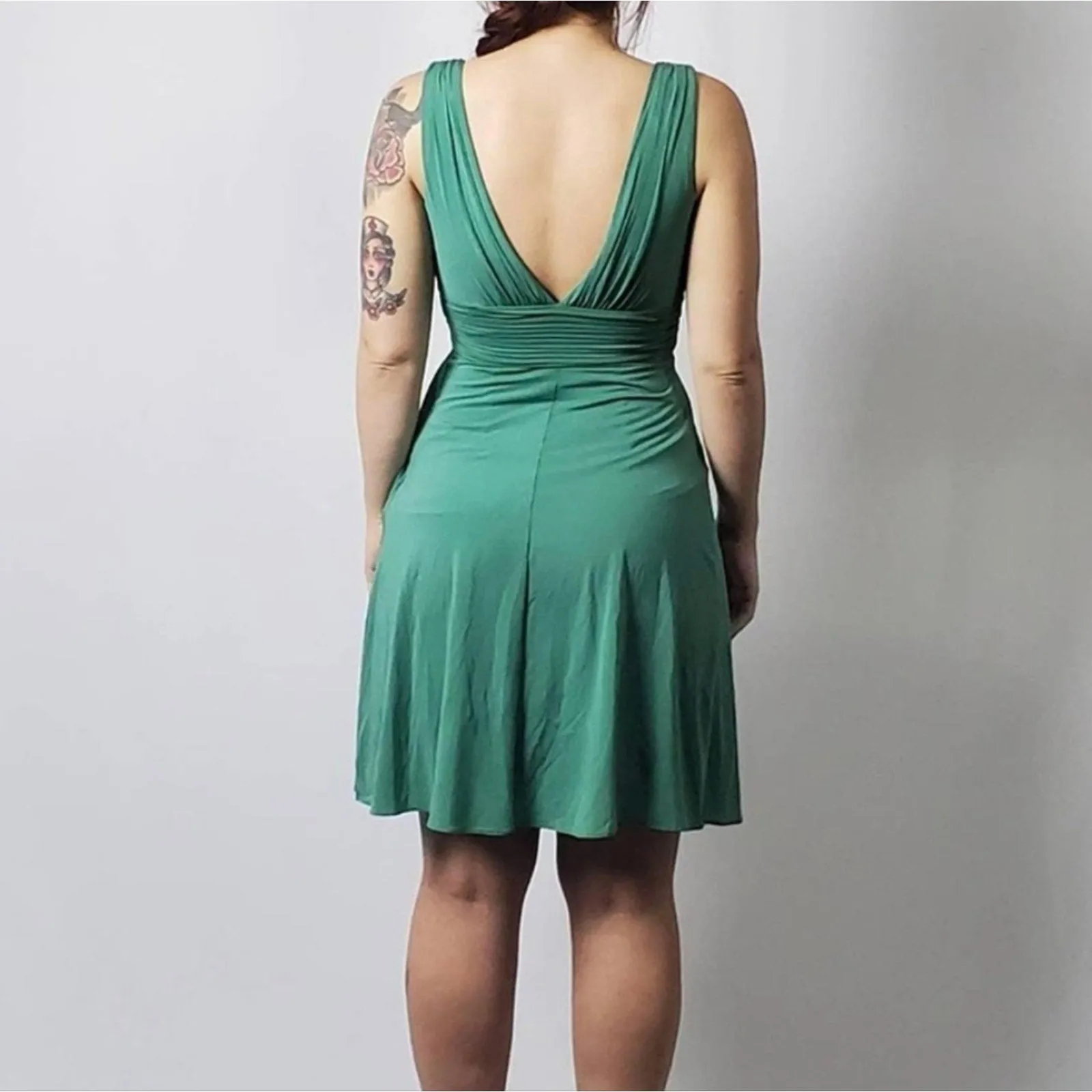 BCBG MaxAzria Green Dress - XXS