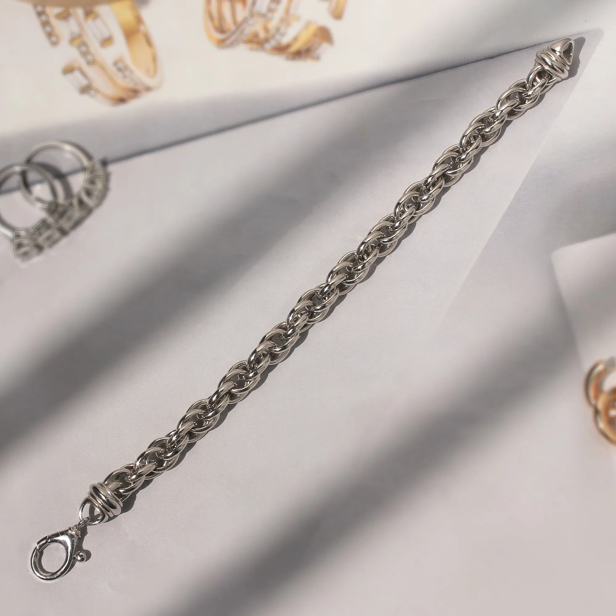 Bold Rope Chain Bracelet