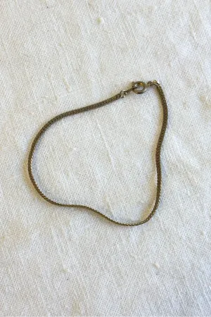Dainty snake chain bracelet