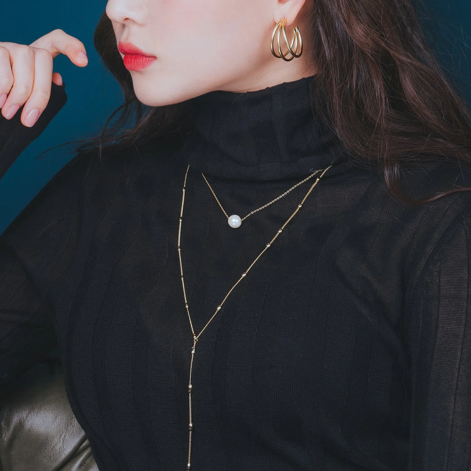 DAY LIKE Necklace Set (3pcs one set)