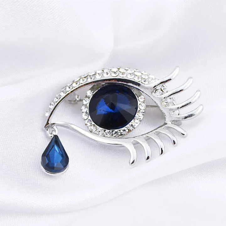 Fashionable Angel Tears Diamond-دبوس رموش