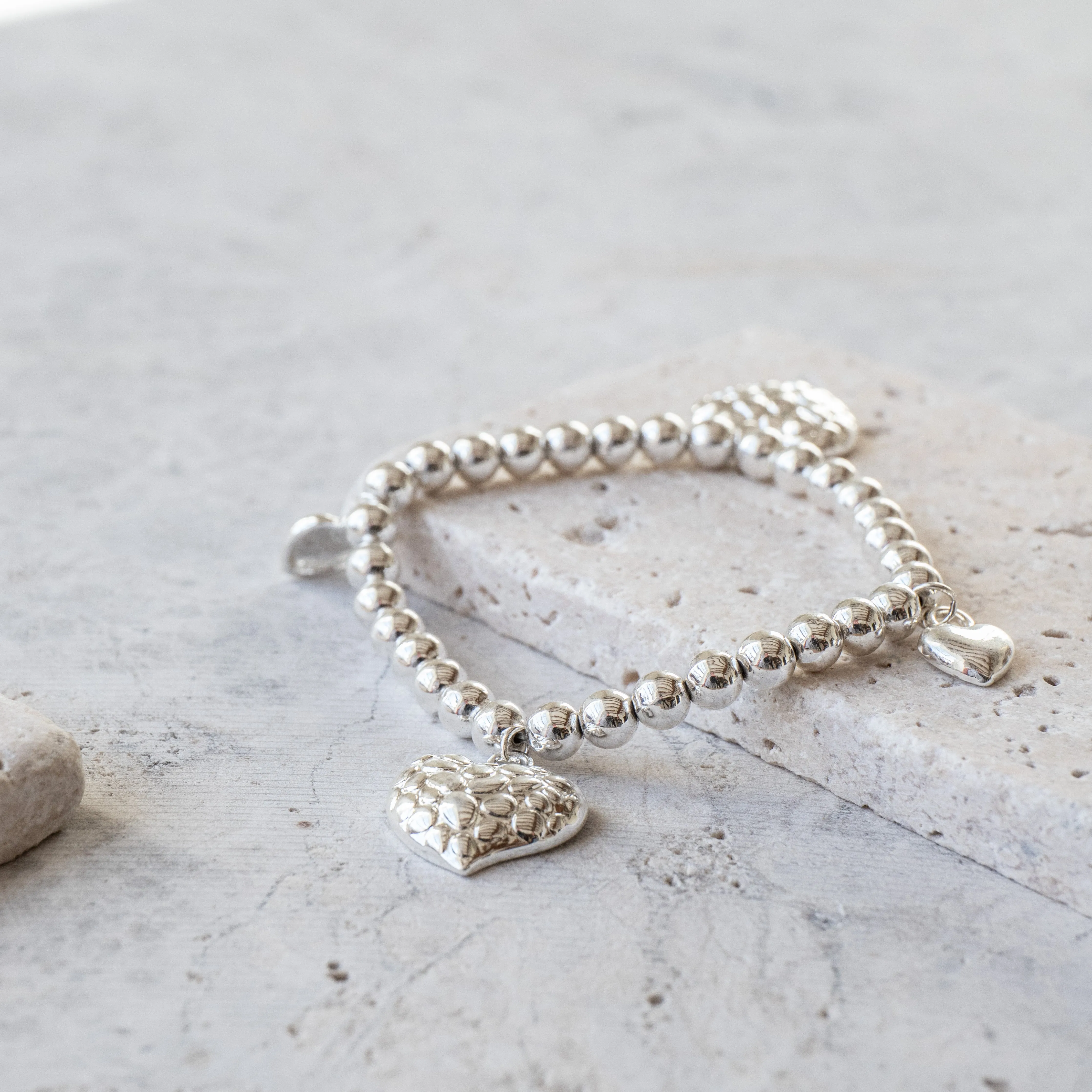 Heart Charm bracelet