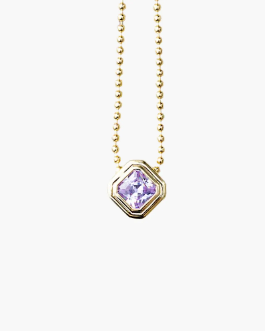 ICON NECKLACE IN AMETHYST