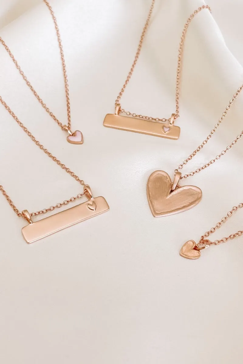 Petite Darling Necklace - Rose Gold