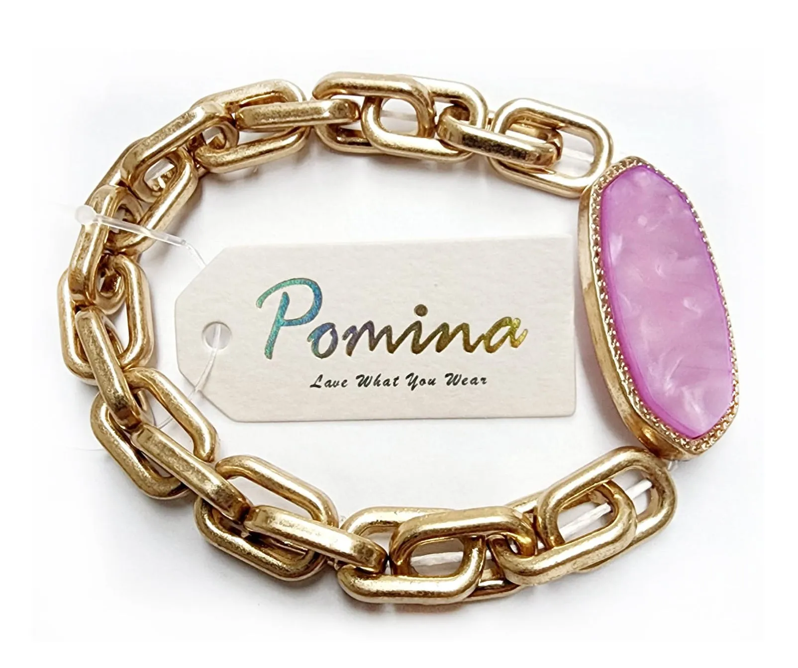 Pomina Chain Link Stretch Bracelet