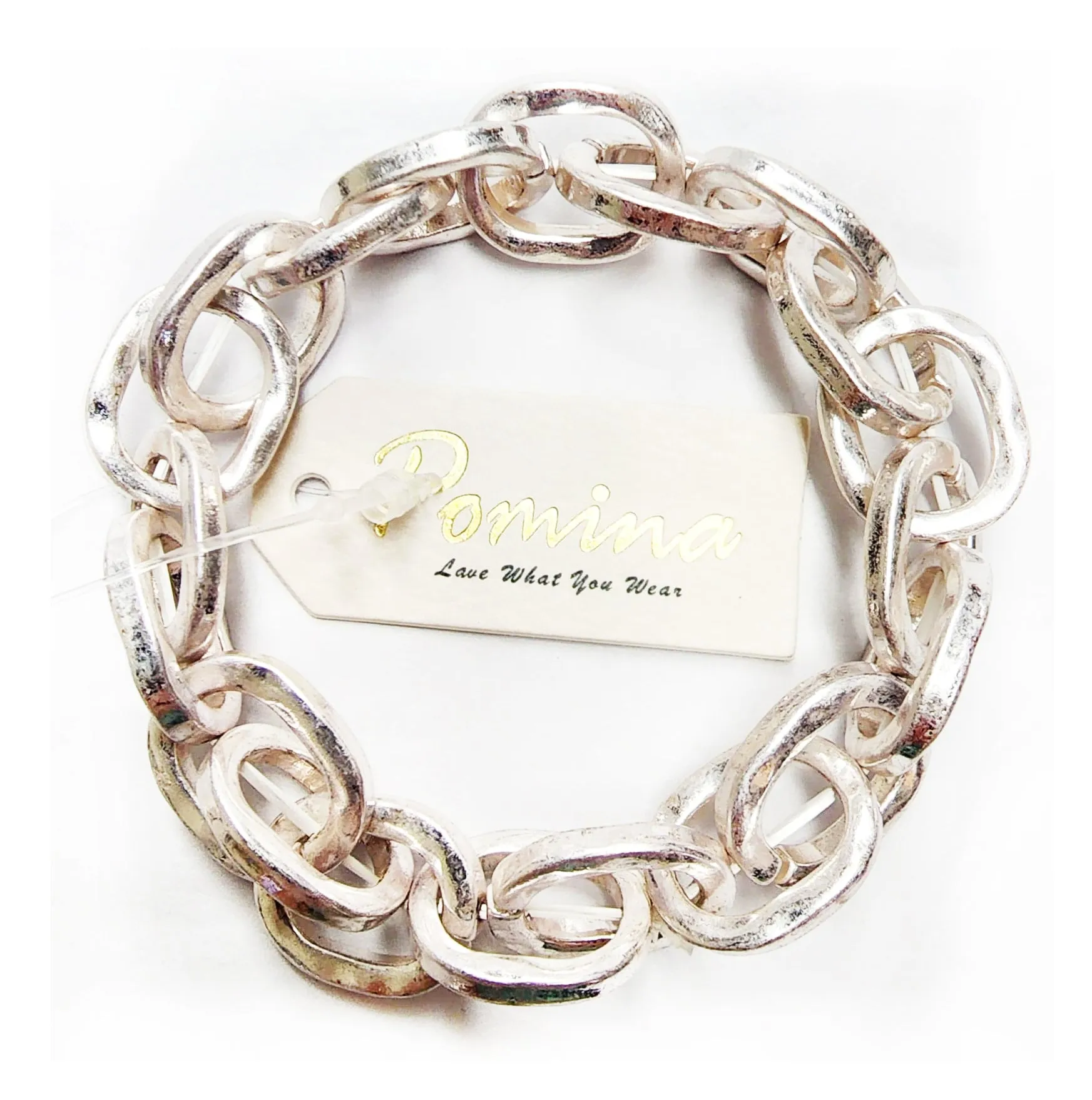 Pomina Chain Link Stretch Bracelet