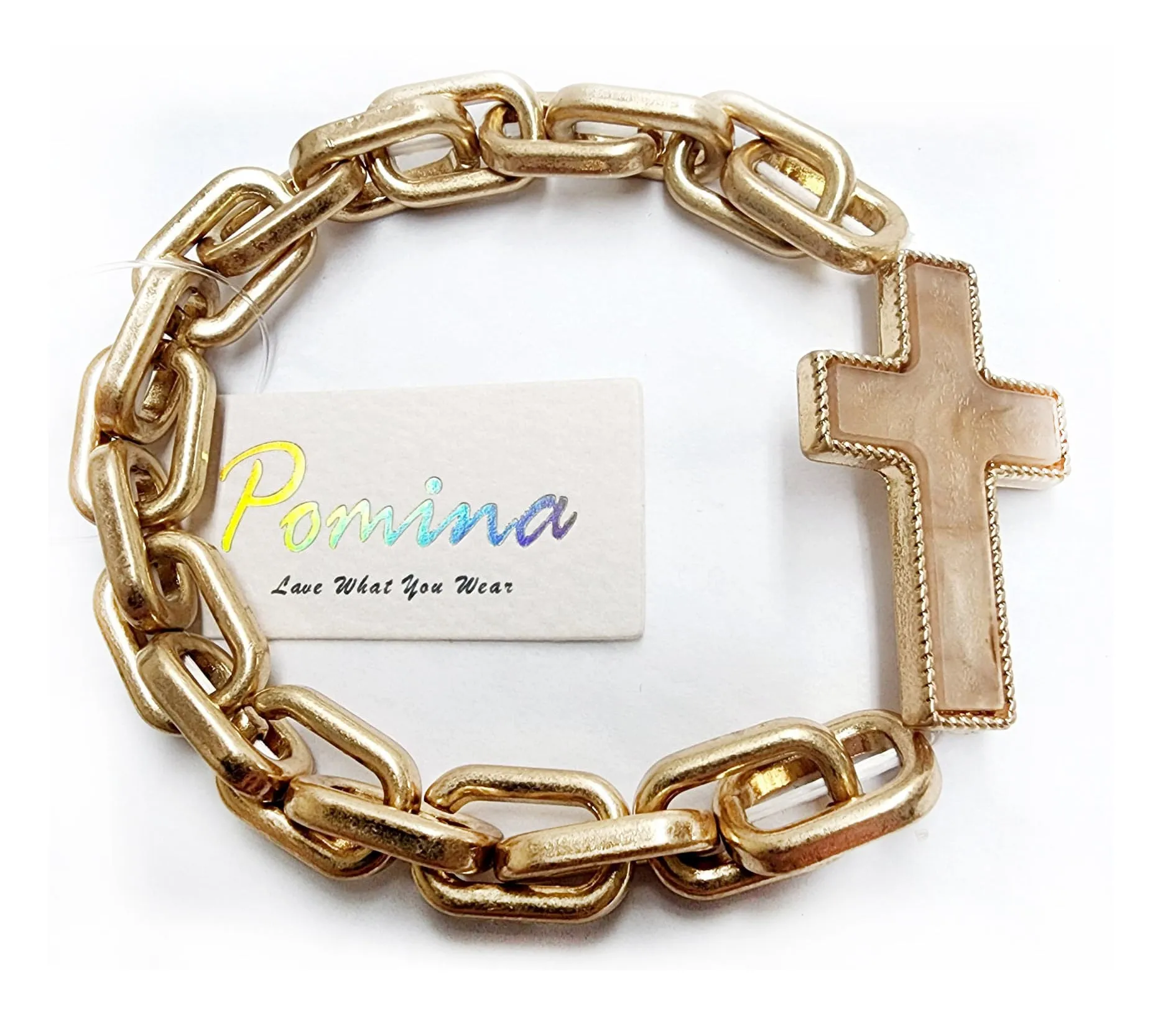 Pomina Chain Link Stretch Bracelet