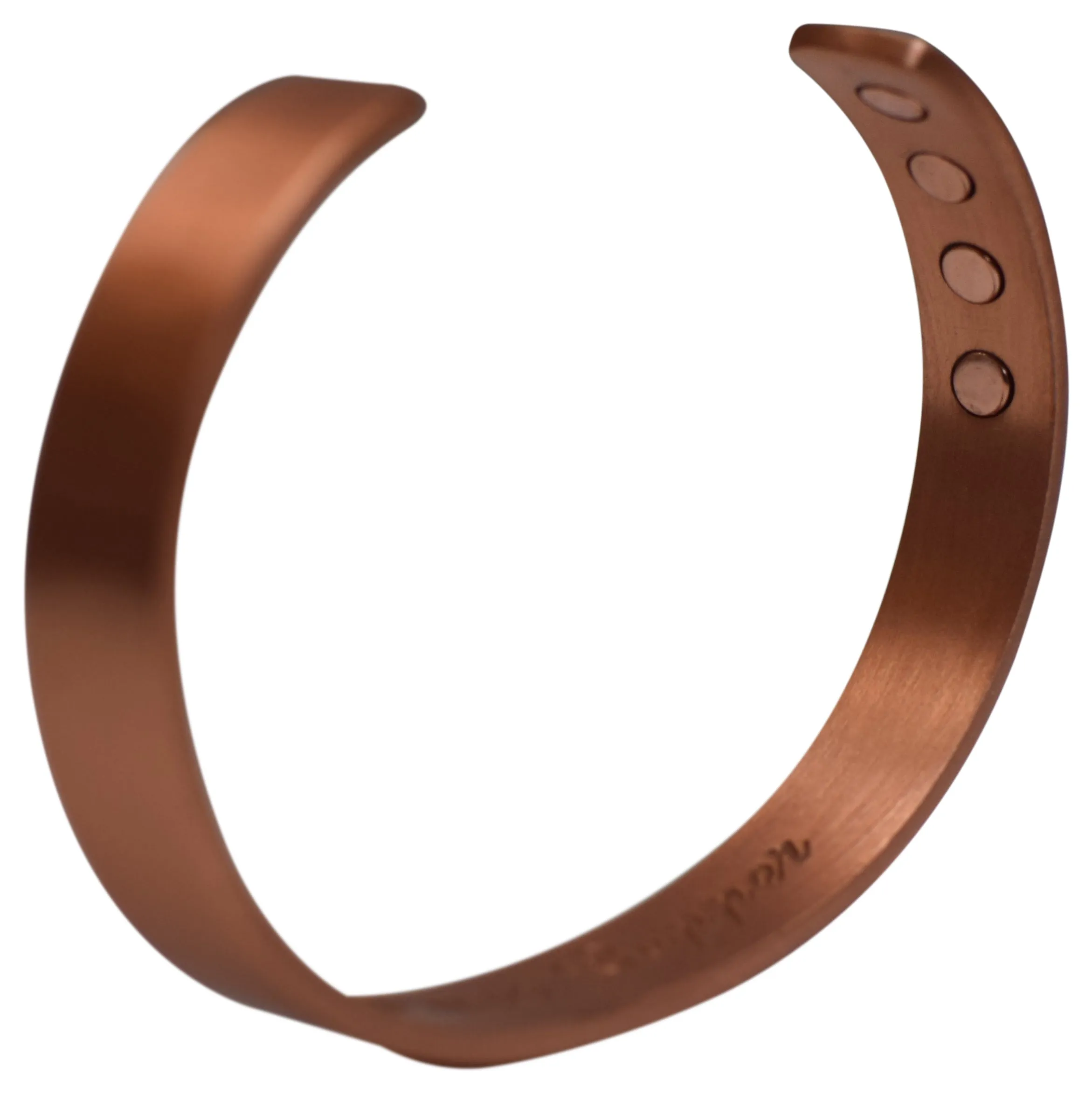 Pure Copper Magnetic Healing Plain Bracelet for Arthritis, Carpal Tunnel & Joint Pain