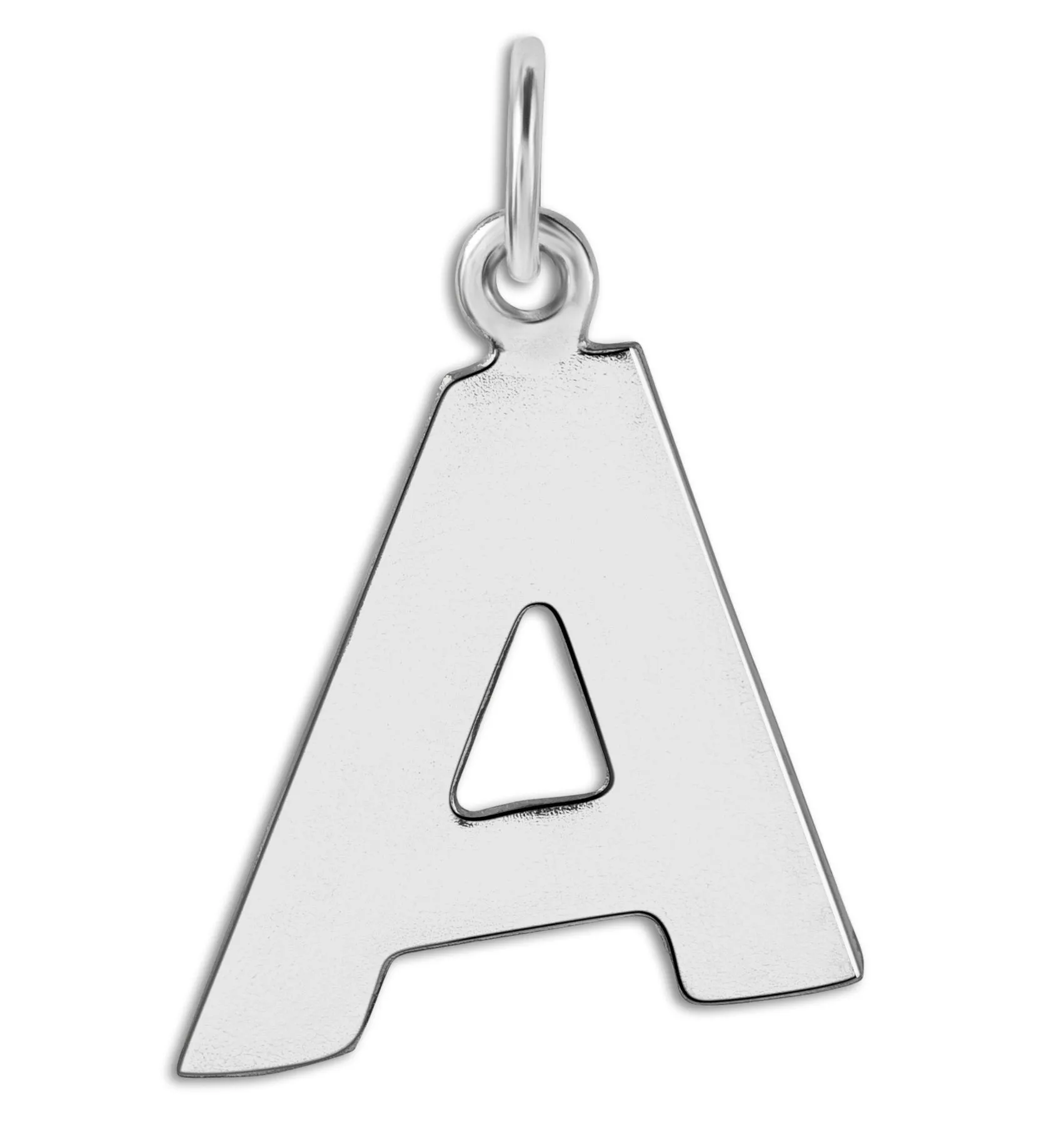 "A" Cutout Letter Charm