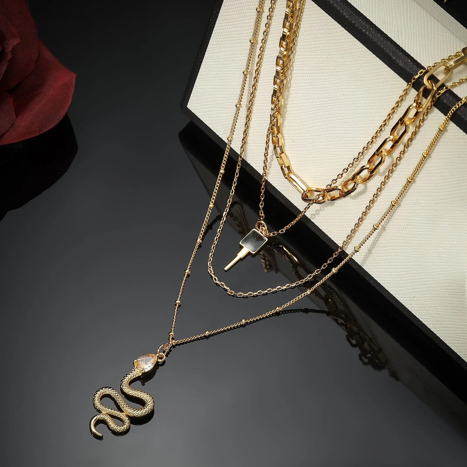 The Gate Of Hades Key Necklace