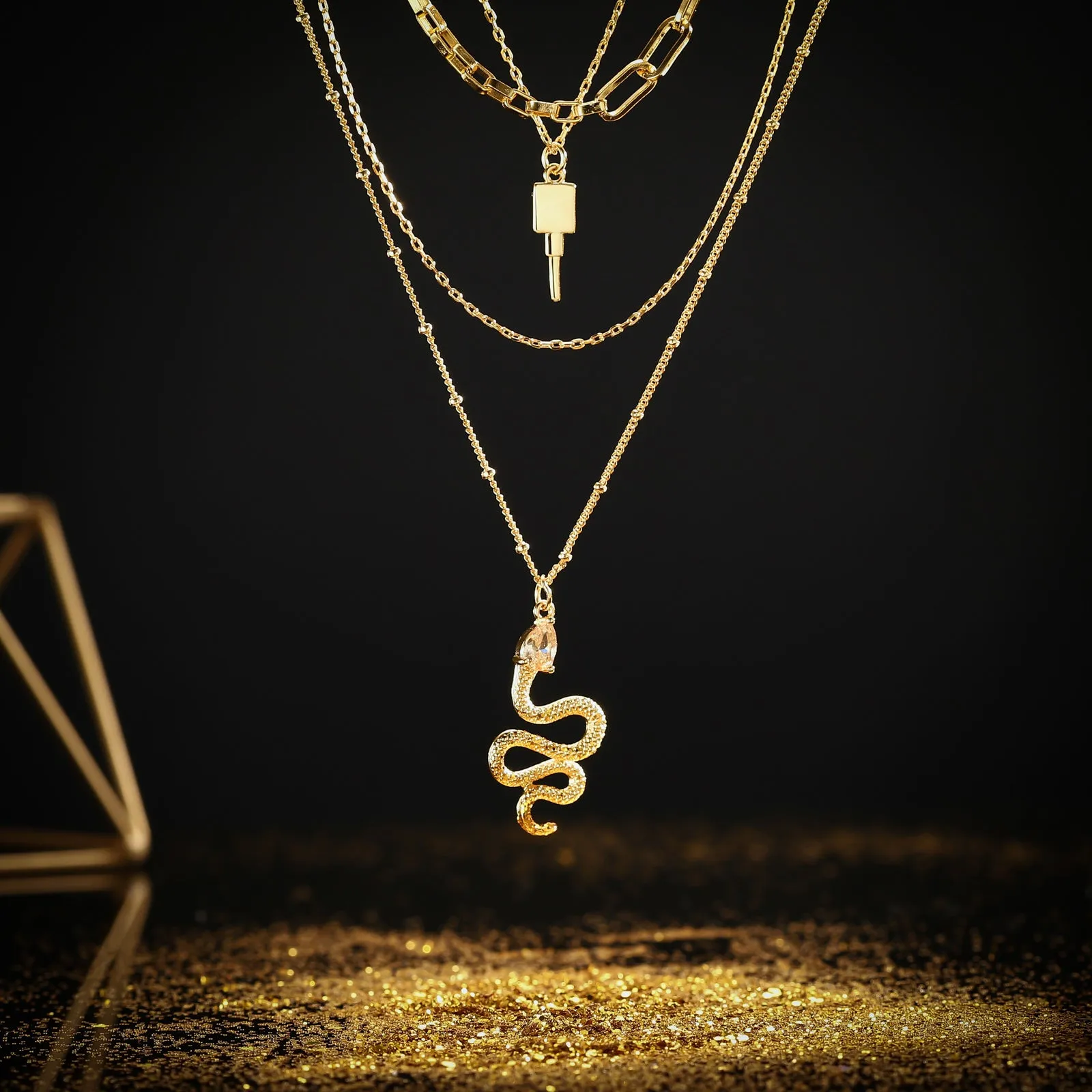 The Gate Of Hades Key Necklace