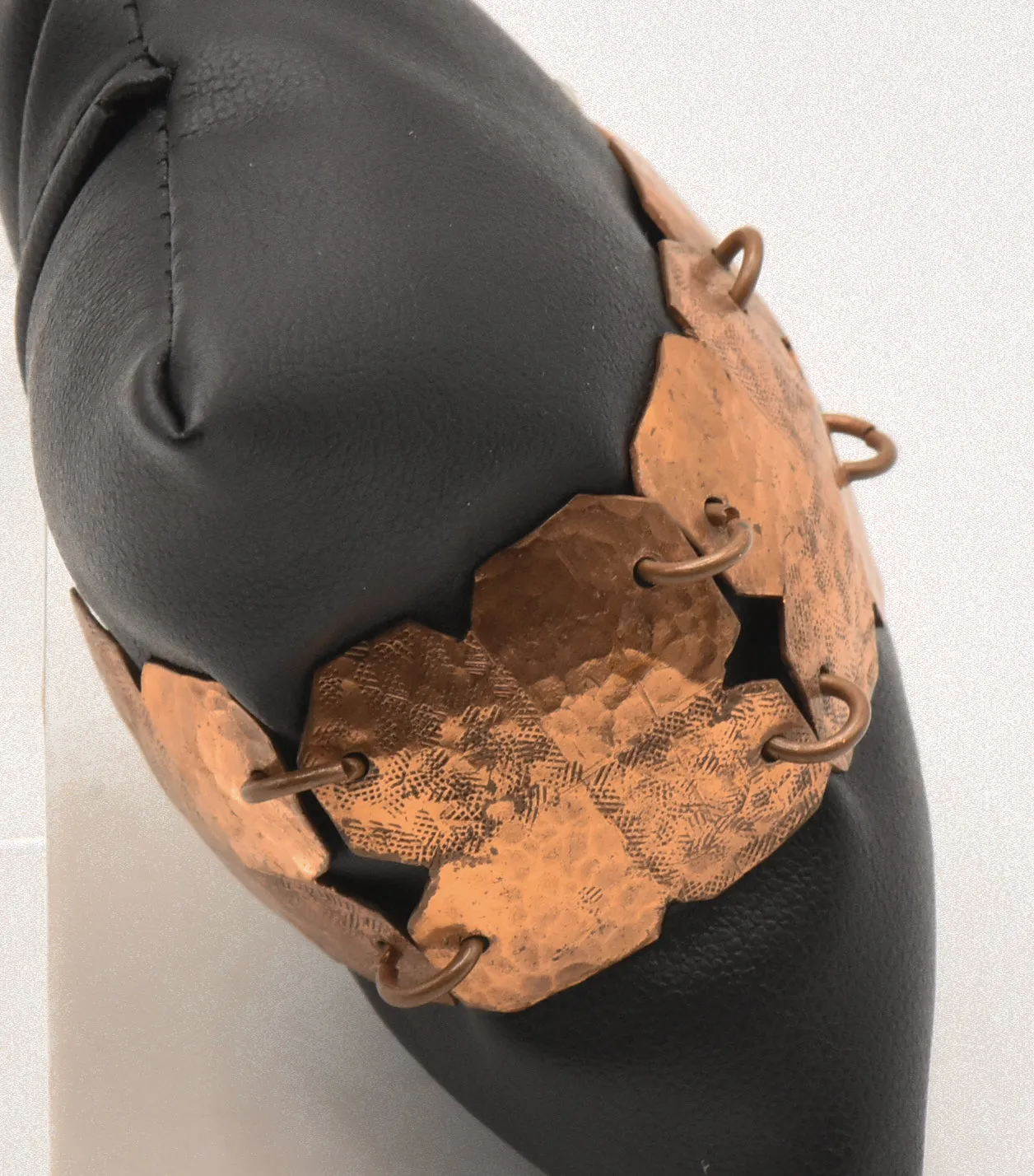 Vintage Handmade Hammered Copper Bracelet - 6.5"